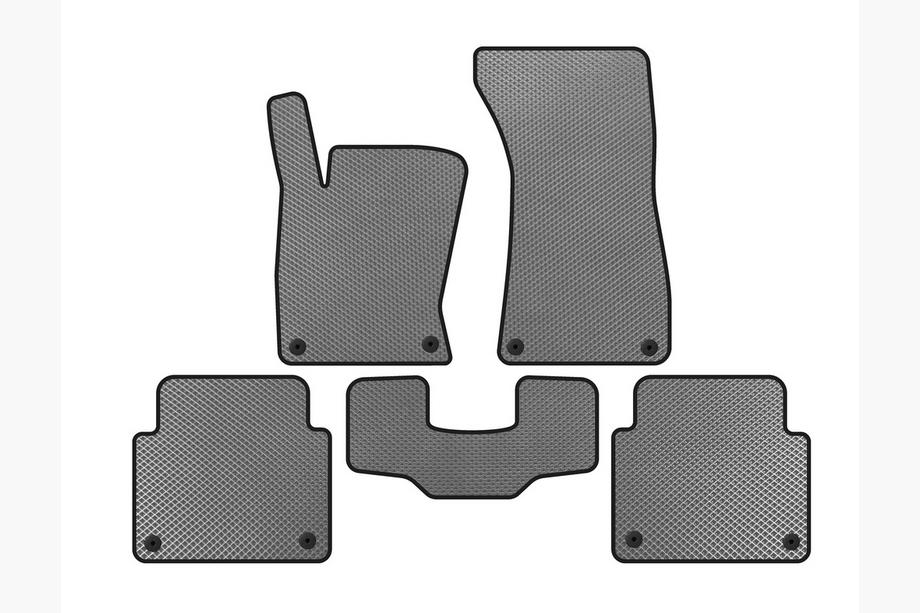 Audi A8 2002-2009 гг. Коврики EVA (Short, Серый) Image