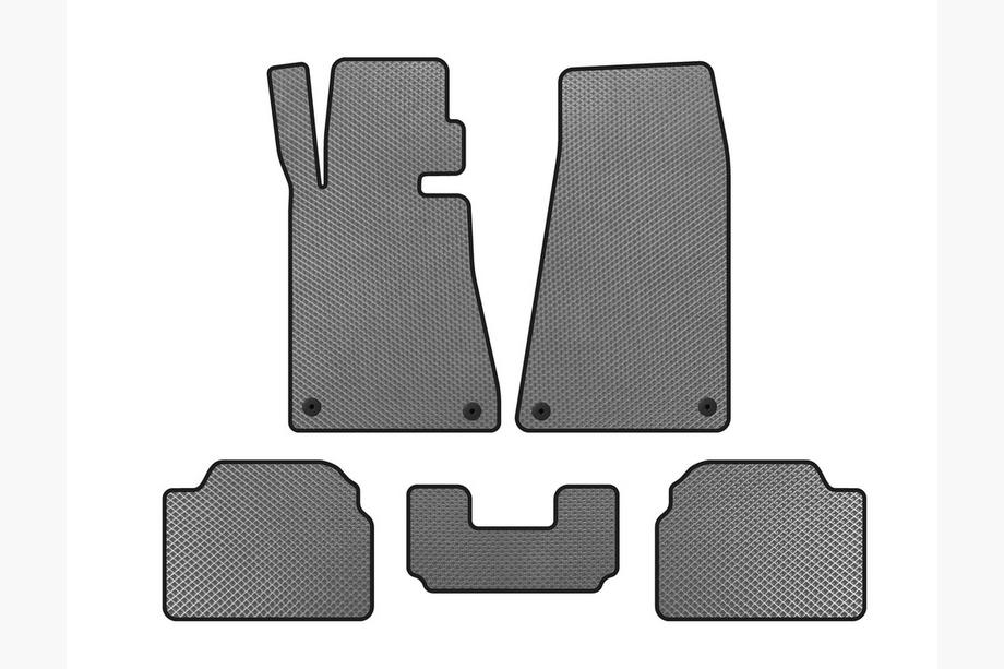 BMW 5 серия E34 1988-1995 гг. Коврики EVA (Серые) Image