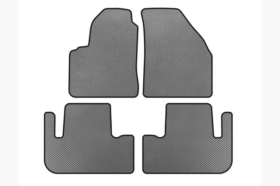 Chevrolet Tacuma/Rezzo 2000-2008 гг. Коврики EVA (Серый) Image