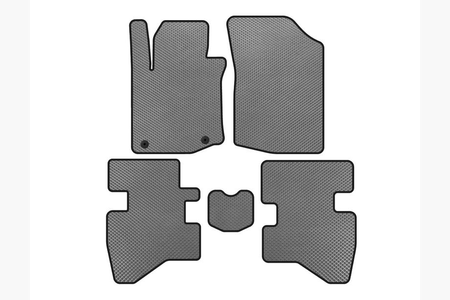 Citroen C-1 2014-2021 гг. Коврики EVA (HB, Серый) Image