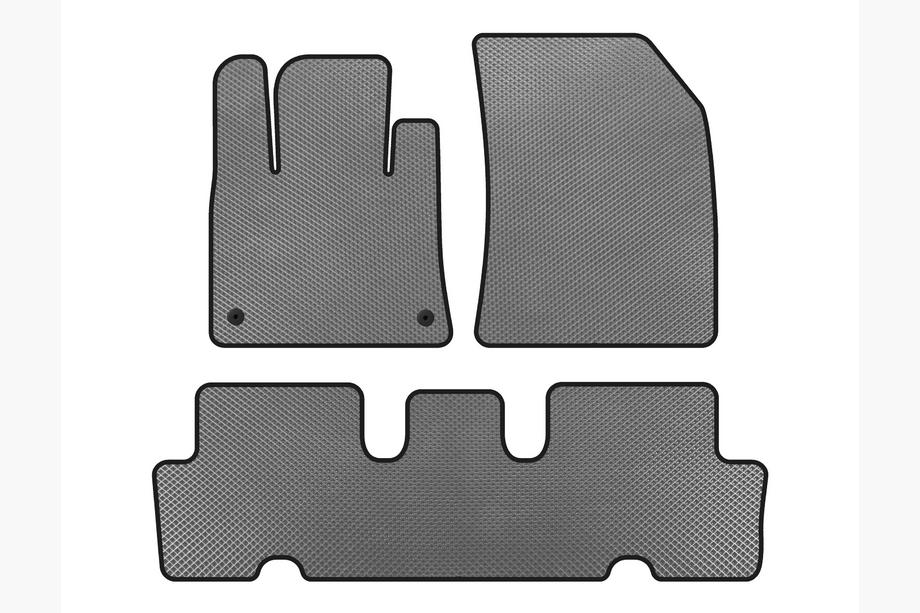 Citroen C-4 Picasso 2013–2022 гг. Коврики EVA V1 (2 ряда, Серый) Image