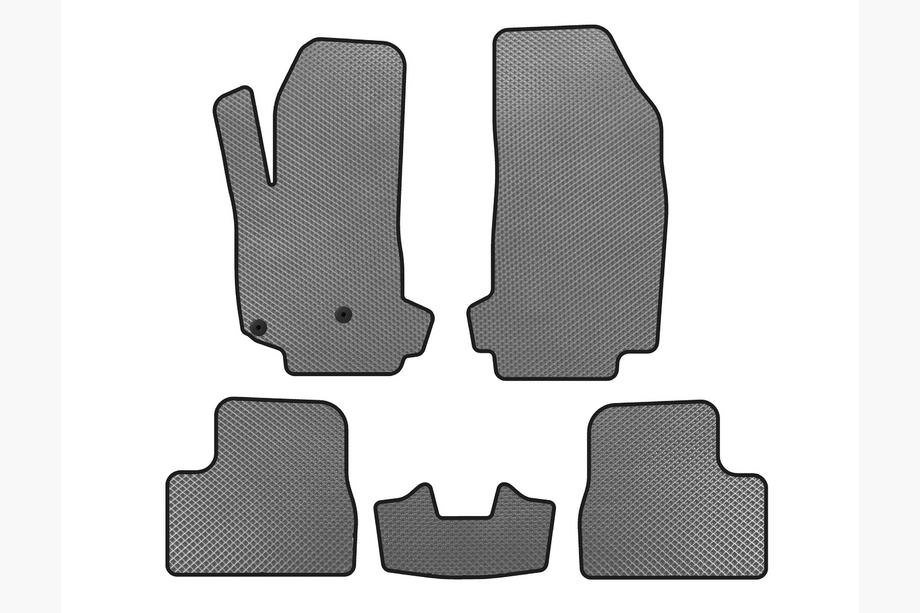 Citroen DS-3 2009-2016 гг. Коврики EVA V-2 (Серый) Image