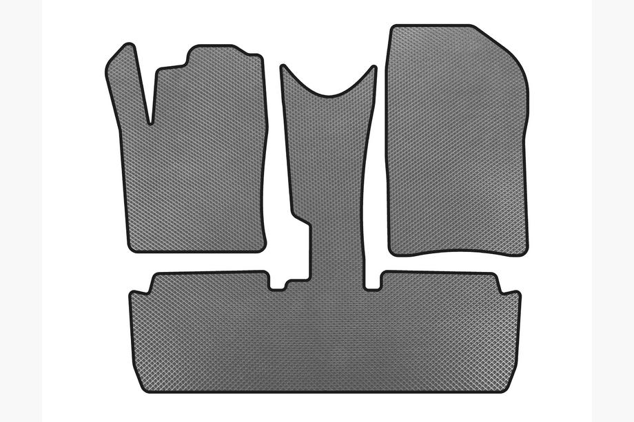 Citroen Xsara Picasso 1999-2012 гг. Коврики EVA (До Рестайлинга, Серый) Image