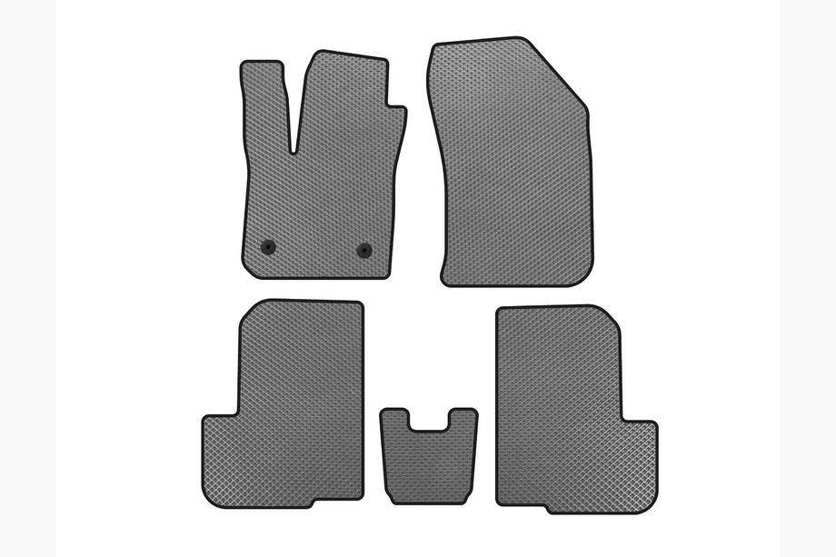 Dacia Lodgy 2012-2022 гг. Коврики EVA (2 ряда, 7-местный, Серый) Image