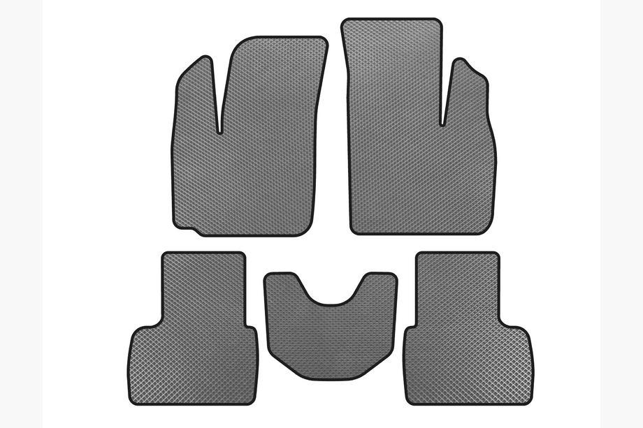 Fiat Doblo I 2001-2005 гг. Коврики EVA (Серый) Image