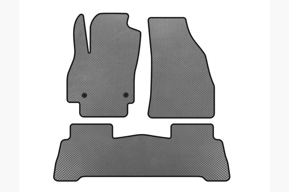 Fiat Fiorino/Qubo 2008-2024 гг. Коврики EVA (Для Fiorino, Серый) Image