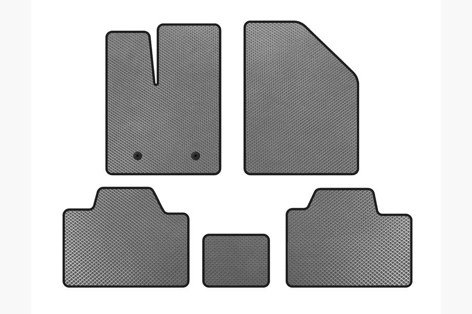 Ford Edge 2006-2014 гг. Коврики EVA (Серый) Image
