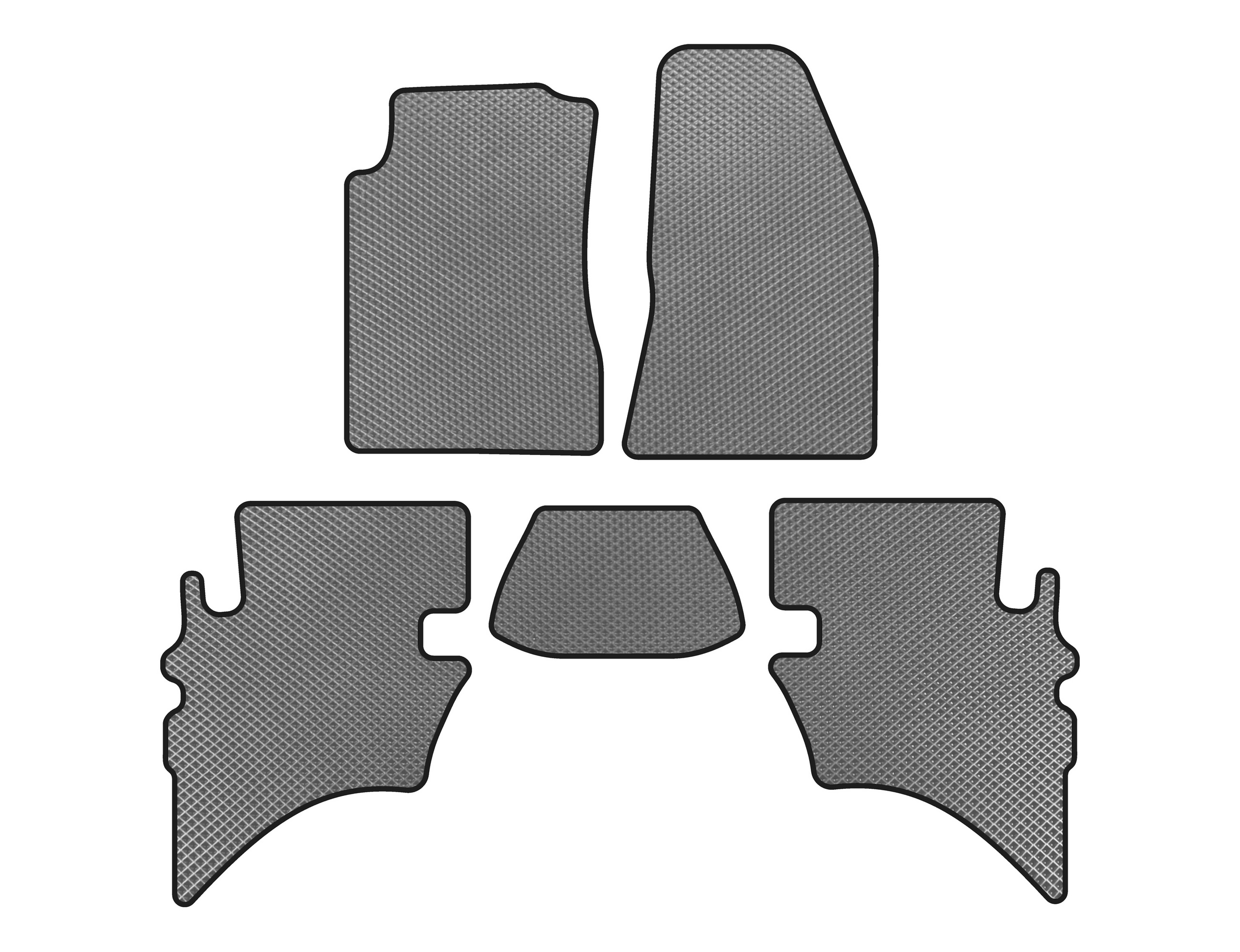 Килимки EVA (Сірий) для Ford Ranger 2002-2006 рр
