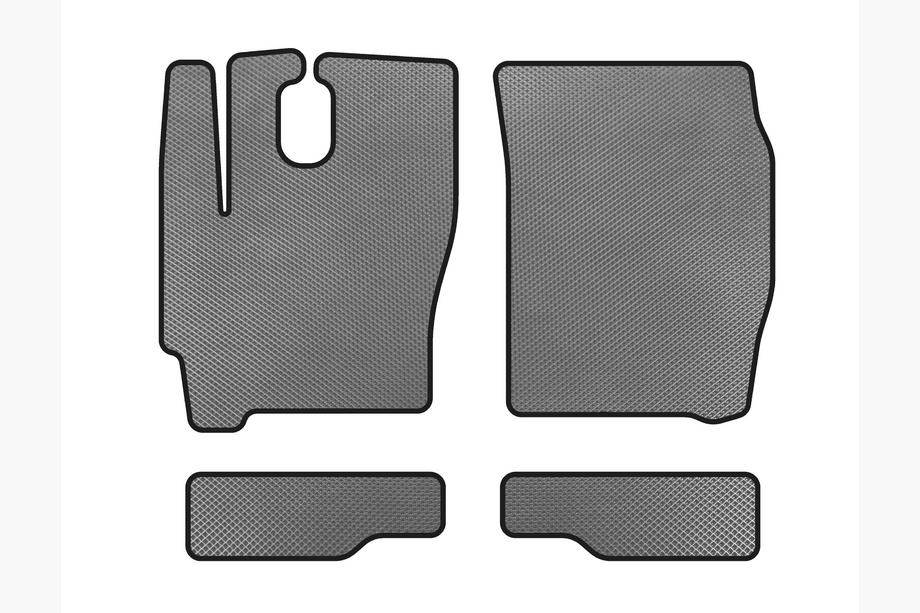 Iveco Eurocargo 2002-2008 гг. Коврики EVA (Серый) Image