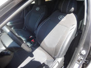 Hyundai Accent 2011-2017 гг. Авточехлы (Эко-кожа↗Ткань, Premium) фото 6