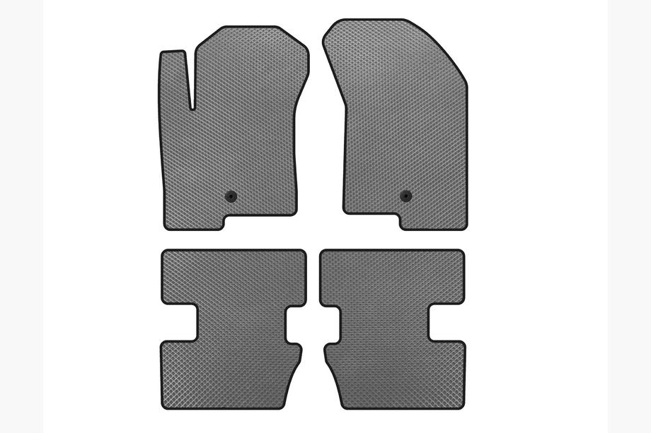 Jeep Compass 2006-2016 гг. Коврики EVA (2006-2011, Серый) Image