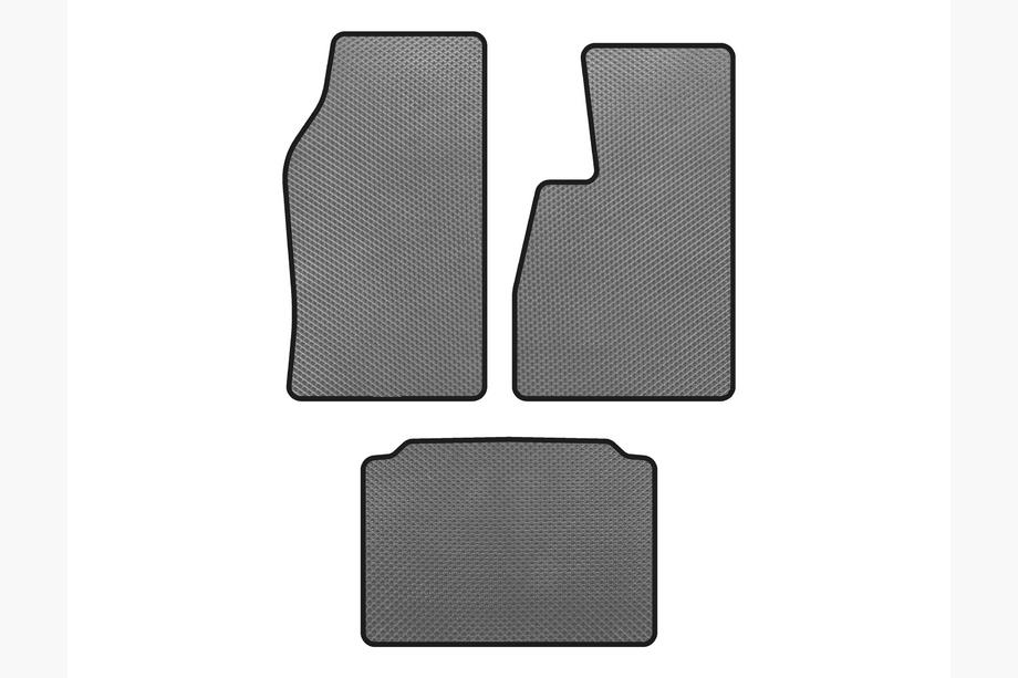 Jeep Grand Cherokee WK 2004-2010 гг. Коврики EVA (Праворульный, Серый) Image