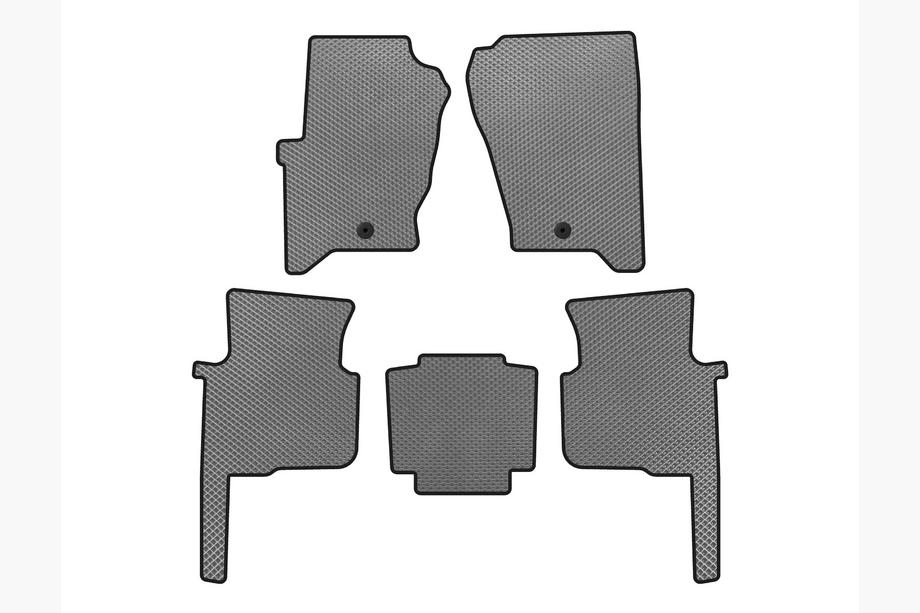 Land Rover Discovery III 2004-2009 гг. Коврики EVA (Серый) Image