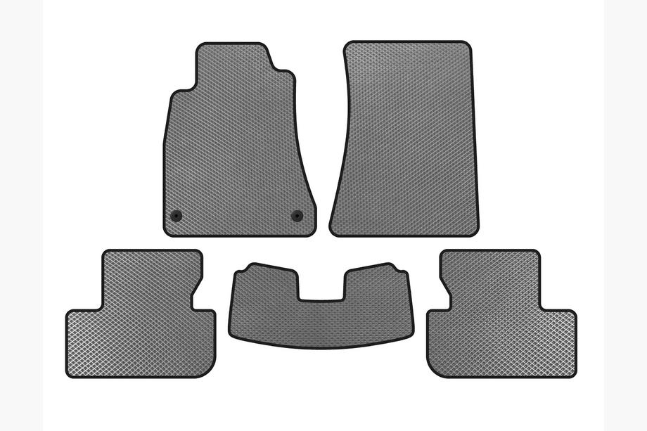 Lexus IS 2005-2013 гг. Коврики EVA (SD, Без полного привода, Серый)
