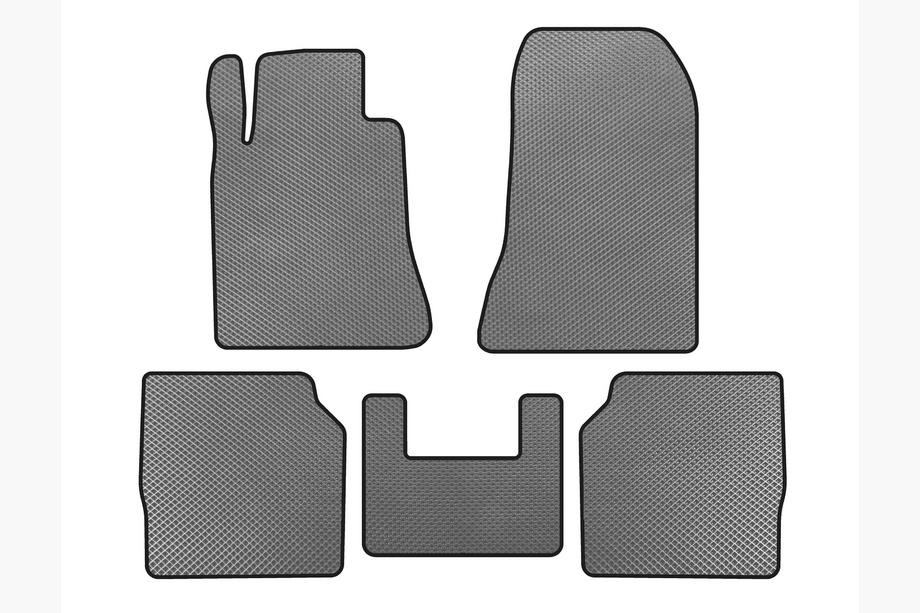 Mercedes S-сlass W140 1991-1998 гг. Коврики EVA (SD, Длинная база, Серый) Image