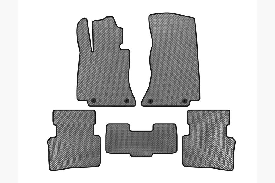 Mercedes C-class W206 2022- гг. Коврики EVA (SD, Серый) Image