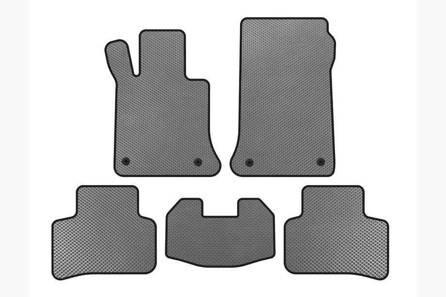 Mercedes GLK сlass X204 2008-2015 гг. Коврики EVA (Серый) Image