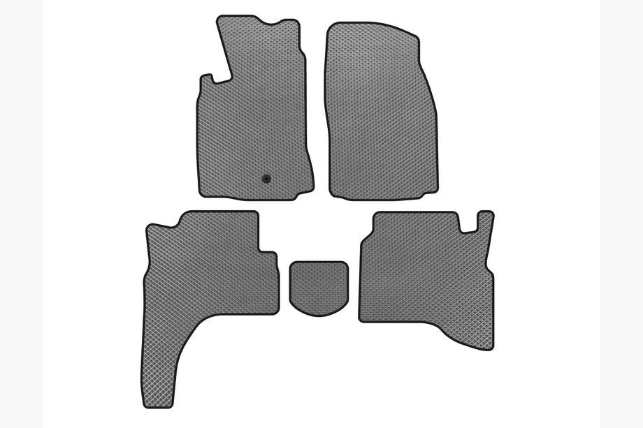Mitsubishi Pajero Sport 1996-2007 гг. Коврики EVA (Серый) Image