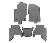 Nissan Pathfinder R51 2005-2014 гг. Коврики EVA V2 (2 ряда, Серый) фото 1