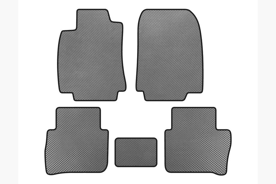 Nissan Tiida 2011-2014 гг. Коврики EVA (HB, Серый) Image