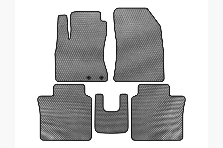 Nissan Note 2012-2020 гг. Коврики EVA (HB, Серый) Image