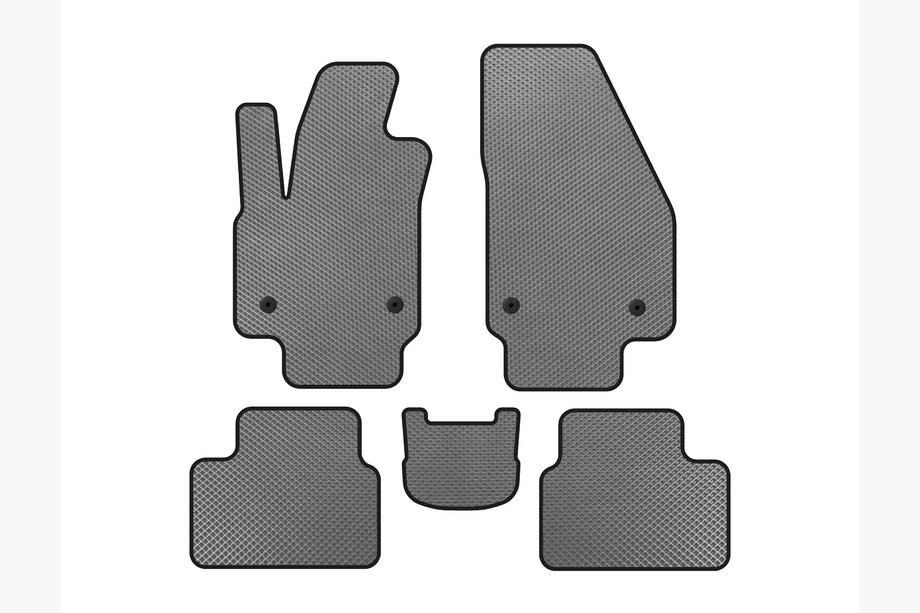 Opel Meriva 2010-2017 гг. Коврики EVA (Серый) Image