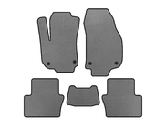 Opel Zafira B 2005-2011 гг. Коврики EVA (2 ряда, Серые) фото 1