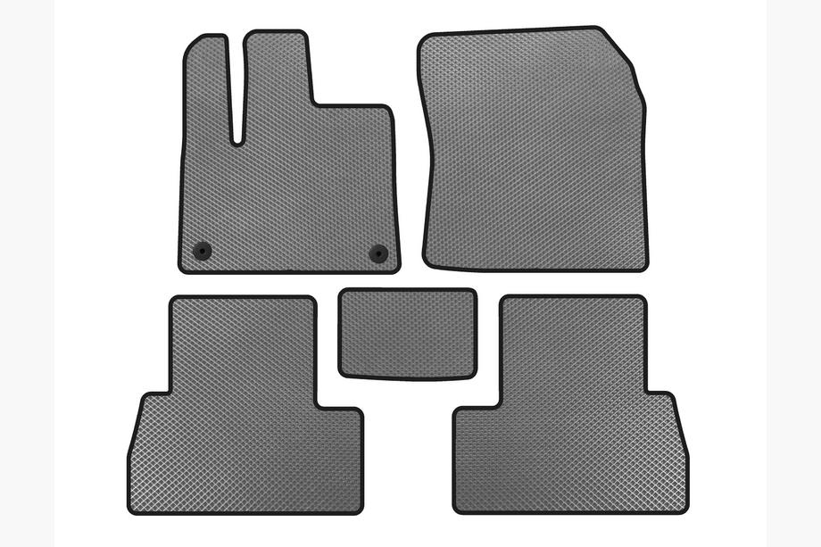 Peugeot Partner/Rifter 2019- гг. Коврики EVA (Длинная база, Серый) Image