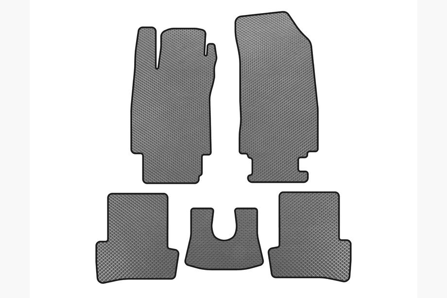 Renault Clio III 2005-2012 гг. Коврики EVA (Серый) Image