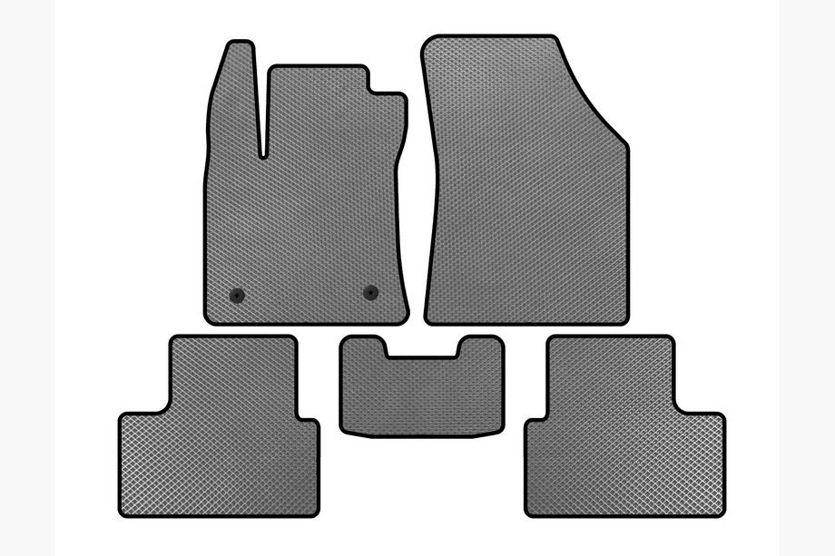 Renault Megane IV 2016-2025 гг. Коврики EVA (SD, Серый) Image