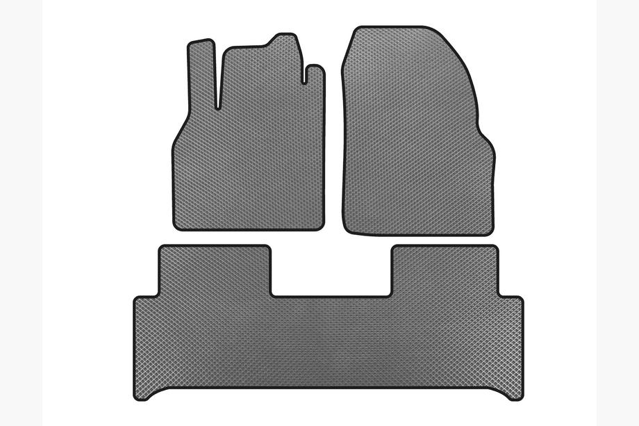 Renault Scenic/Grand 2003-2009 гг. Коврики EVA (Серый) Image