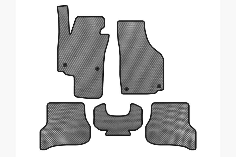 Seat Altea 2004-2015 гг. Коврики EVA (Серый) Image