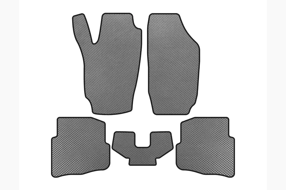 Seat Ibiza 2002-2009 гг. Коврики EVA (Серый) Image
