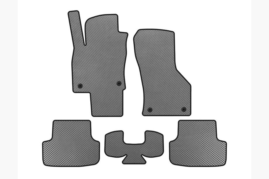 Seat Leon 2013-2020 гг. Коврики EVA (Серый) Image