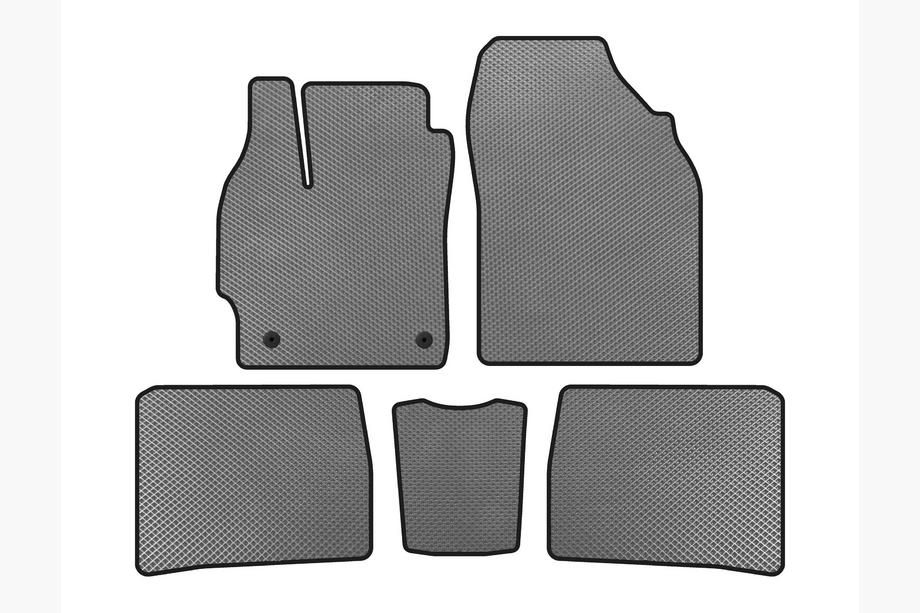 Toyota Prius 2009-2015 гг. Коврики EVA (LB, Серый) Image