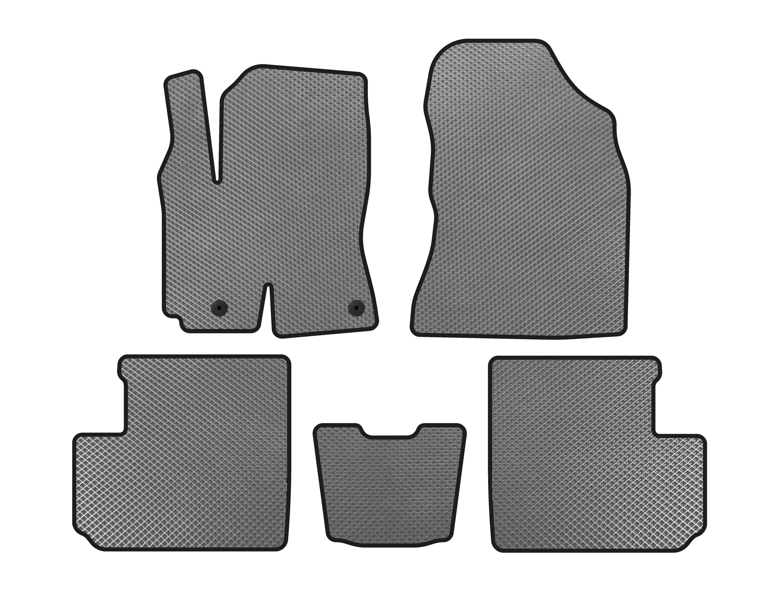 Килимки EVA (Сірий) для Toyota Rav 4 2001-2005 рр