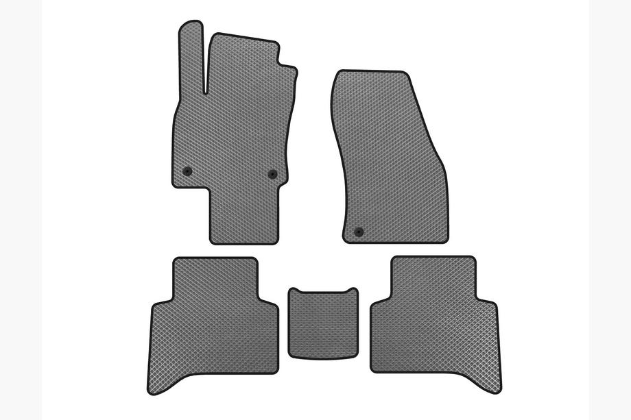 Volkswagen Touran 2015- гг. Коврики EVA (5-местный, Серый) Image