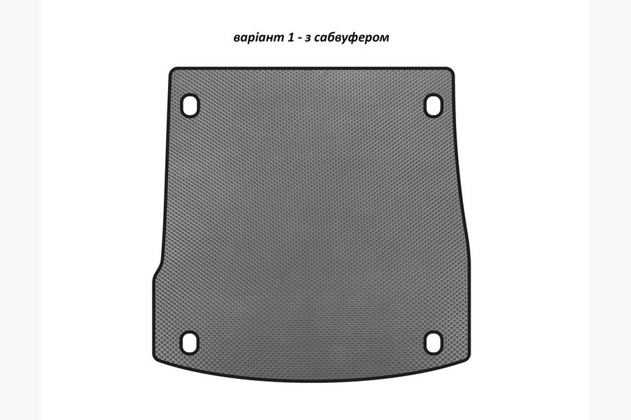 Alfa Romeo Stelvio 2016- гг. Коврик в багажник EVA V-1 с сабвуфером Серый Image