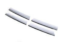 Volkswagen Golf 4 1997-2006 гг. Хромированные Накладки на Решетку (4 шт, Нержавейка) фото 3