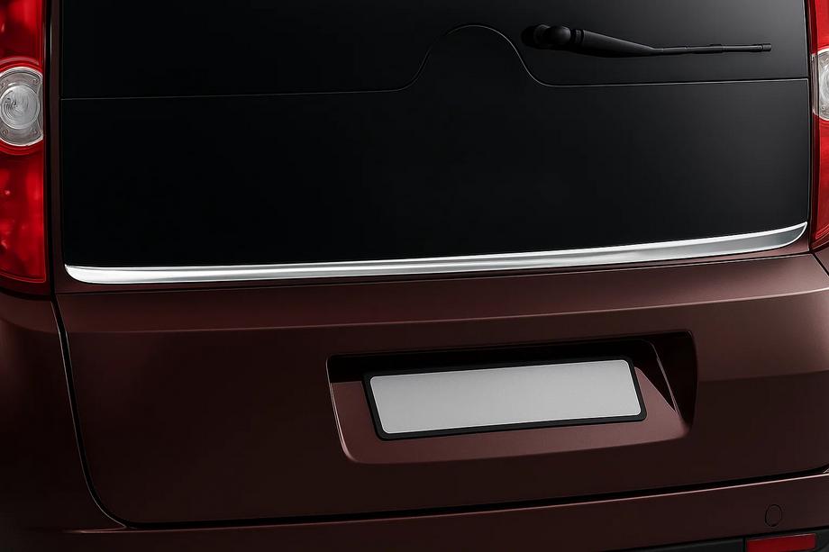 Opel Combo 2012-2018 гг. Накладка на заднее стекло нержавеющая сталь Image