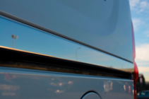 Opel Combo 2012-2018 гг. Молдинг на сдвижную дверь (2 шт., нержавейка) фото 6