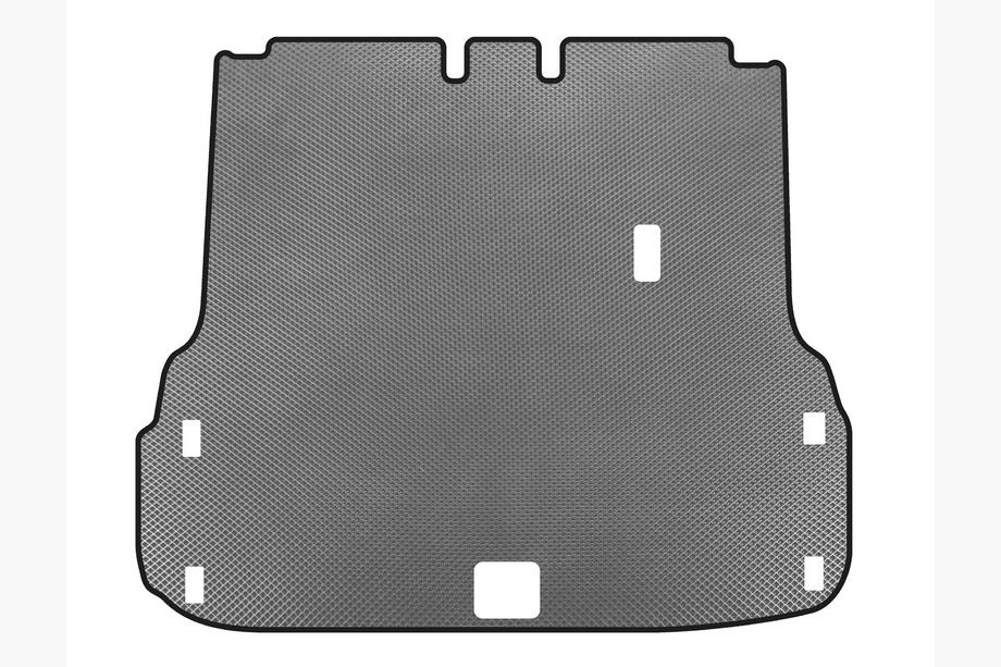 Nissan Pathfinder R52 2012-2021 гг. Коврик в багажник EVA (Серый) Image