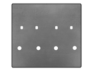 Peugeot Partner/Rifter 2019- гг. Коврик в багажник EVA (Длинная база, Серый) фото 1