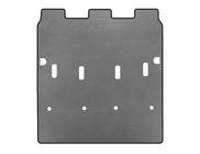 Peugeot Partner/Rifter 2019- гг. Коврик в багажник EVA (7-местный/Длинная база, Серый) фото 1