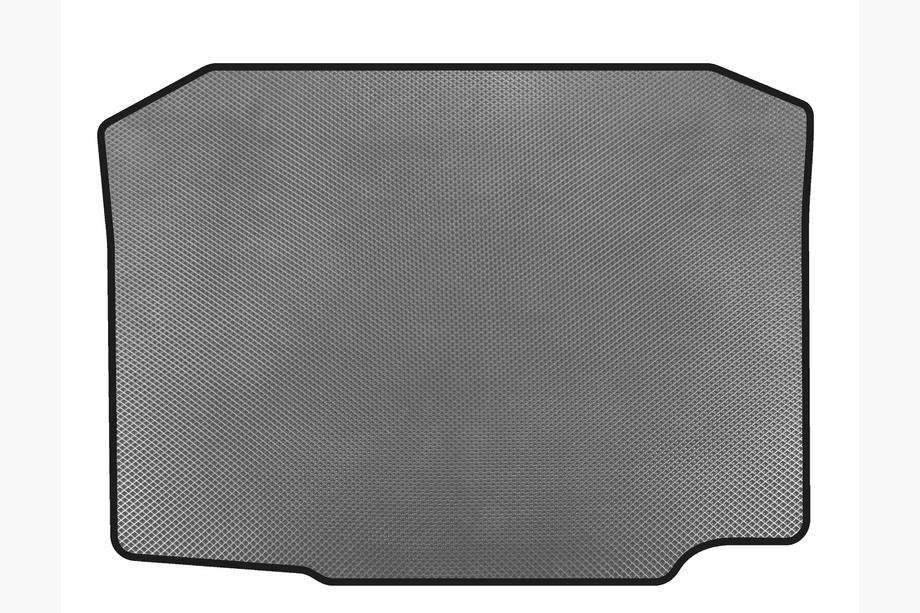 Seat Ibiza 2010-2017 гг. Коврик в багажник EVA (2010-2012, HB, 5-дверный, Серый) Image