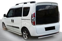 Opel Combo 2012-2018 гг. Задняя дуга (нержавейка) фото 1