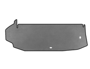 Toyota Highlander 2019- гг. Коврик в багажник EVA (до 3 ряда, без сабвуфера, 7-местный, Серый) фото 1