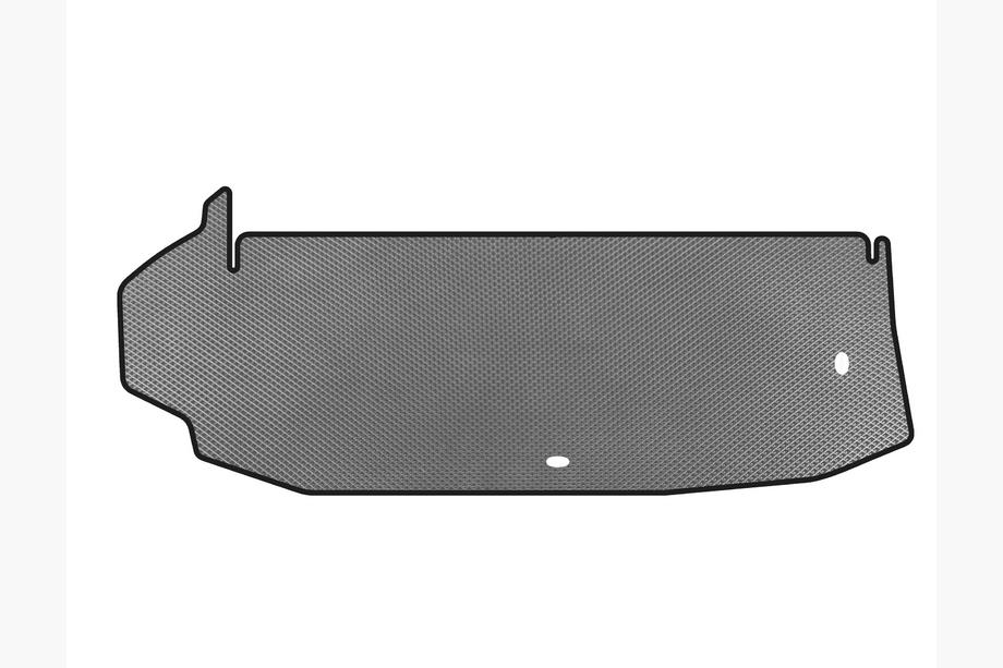 Toyota Highlander 2019- гг. Коврик в багажник EVA (до 3 ряда, без сабвуфера, 7-местный, Серый) Image