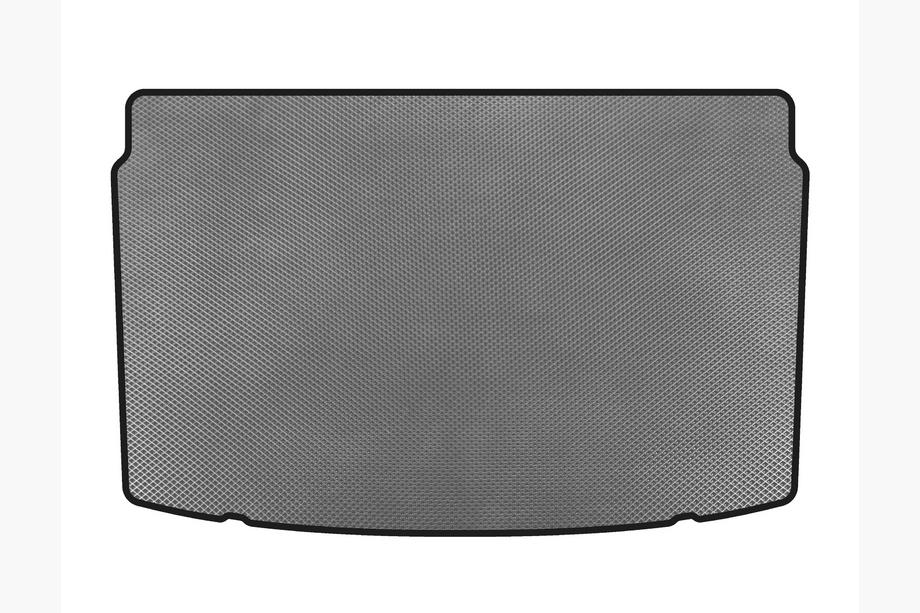 Volkswagen Polo 2017- гг. Коврик в багажник EVA (HB, Серый) Image