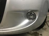 Peugeot Bipper 2008-2017 гг. Накладки на Противотуманные Фары Нижняя Модель (2 шт, Нержавейка) фото 2